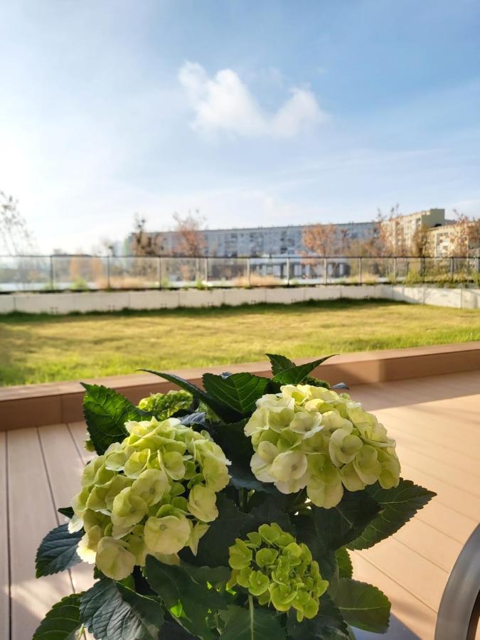 Apartament 150 Zaspa Vvita Z Prywatnym Ogrodem I Tarasem غدانسك المظهر الخارجي الصورة