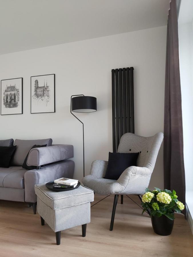 Apartament 150 Zaspa Vvita Z Prywatnym Ogrodem I Tarasem غدانسك المظهر الخارجي الصورة