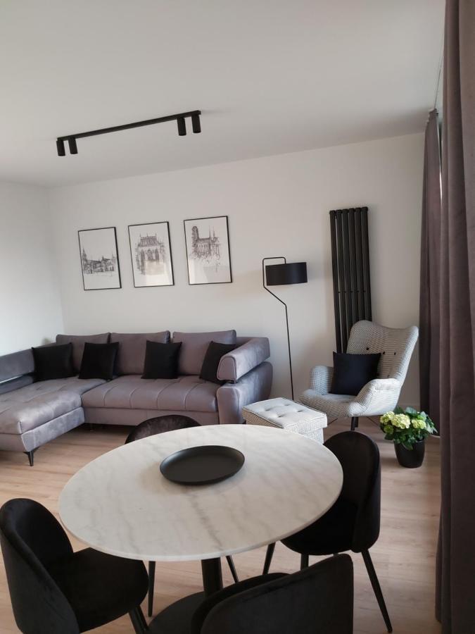 Apartament 150 Zaspa Vvita Z Prywatnym Ogrodem I Tarasem غدانسك المظهر الخارجي الصورة