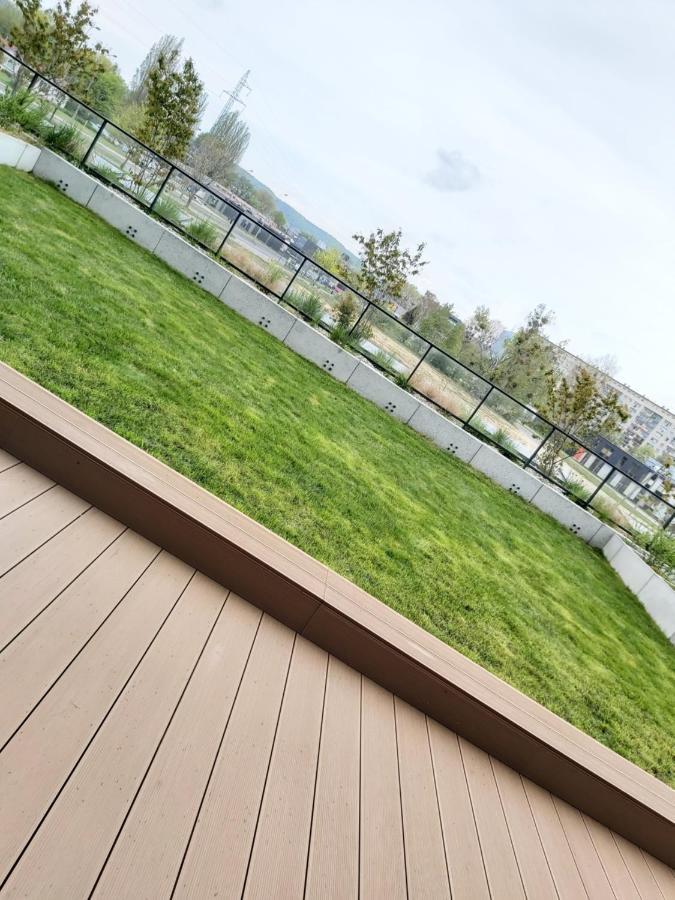 Apartament 150 Zaspa Vvita Z Prywatnym Ogrodem I Tarasem غدانسك المظهر الخارجي الصورة